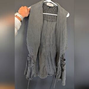 Flowy Vest with cinching sides